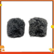 For Zoom H5 STUDIO Furry Windscreen Windshield Mic Cover for Outdoor Recording Accessory Artificial 