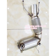 downpipe for MINI COOPER S MK3 JCW F54 F55 F56 F57 2.0T downpipe 2014+  with 200cell cat Downpipe