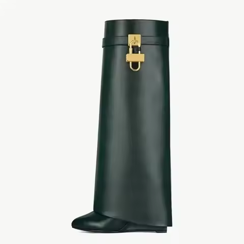 European and American Metal Lock Fasteners for High Tube Skirts, Boot Slopes, Leg Sleeves, Knee Leng