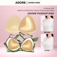 ADORE Pushup Pad Inserts Invisible Bra Instant Pushup Adhesive Bra Pads Sticky Bra Women's Lingerie