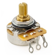CTS 450G A250K/B250K Pot Brass Short Split Shaft 1/4 Inch 10% Audio Taper/Linear Taper Potentiometer