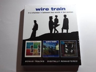 WIRE TRAIN - 3 ALBUMS: IN A CHAMBER, BETWEEN TWO WORDS, TEN WOMEN. 2CD.  Made in USA. Factory Sealed