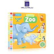 milumilu Busy Zoo dear zoo Children's Enlightenment Cardboard Organization Operation Book