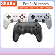 8BitDo Pro 2 Bluetooth Gamepad Controller with Joystick for Nintendo Switch, PC, macOS, Android, Steam Deck &amp; Raspberry Pi
