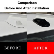 Gloss Black Carbon Fiber Pattern Car Shark Fin Antenna Aerials Cover For BMW G20 3 Series M3 G80 202