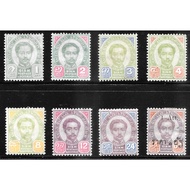 Thai Stamps Of King Rama V Set 2 New Condition Very Beautiful Complete Of 8 Pieces Year 2000 Age 139