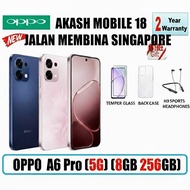 OPPO A6 PRO (5G) | 16GB (8GB + 8GB RAM) + 256GB ROM | LOCAL SET | 2 YEARS OPPO WARRANTY | GLOBAL VER
