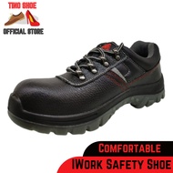 IWORK Men Steel-toe Safety Shoes (W97-9708) Black