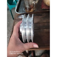 Aluminum Pulley A2x5 inches with dead axle holes up to 30mm (CAN REQUEST axle holes)