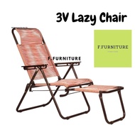 3V Lazy Chair / Relax Chair / Leisure Chair / Kerusi Malas / Kerusi Rehat PVC Round String - 25mm Metal Pipe