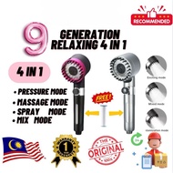 9TH Generation Orginal Germany 4 In 1 High Pressure Shower Head with Filter Pressurized Hand Shower 