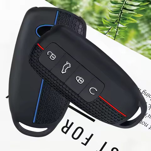 Premium Soft Silicone Car Key Case Cover Keychain Key Case For Chery Omoda 5 C5 Tigo 7 8 Pro Max Tig