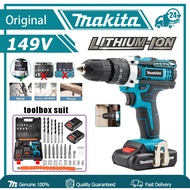 MAKITA Cordless Drill Hammer Drill Cordless Impact Drill Screwdriver Drill Batteri