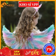 Colorful unicorn angel costume unicorn wings, Halloween costume wings, Pony costume E2035