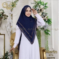 Aje zas / khimar payet merin / jilbab instan ceruty babydoll / kerudung syari payet