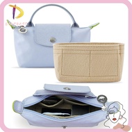 DIACHASG Insert Bag, Storage Bags Portable Linner Bag, Durable Travel Multi-Pocket Felt Bag Organizer Longchamp Mini Bag