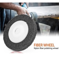 4 Inch Nylon Fiber Polish Wheel 9P Sanding Buffing Polish Disc Abrasive Wheels for Angle Grinder Mat