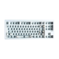 GMK87ไร้สายแบร์โบนชุดแป้นพิมพ์75% GASKER RGB ร้อน Swappable ที่กำหนดเองคีย์บอร์ดแบบกลไกสนับสนุน Qmk/