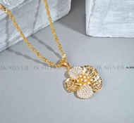 Dây Chuyền Nữ Mạ Vàng 18k Cao Cấp - Sáng Như Vàng Thật JURY 85-90R - D1609520 - ( Cam Kết Không Đen 