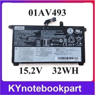 BATTERY ORIGINAL LENOVO แบตเตอรี่ของแท้ Lenovo ThinkPad T570 T580 P51S P52S 01AV493