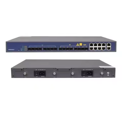 In Stock OLT GPON 8 Ports OLT 8 Port GPON VSOL for Triple Play Network