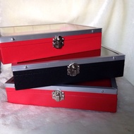 Ring Box Jewelry 7x9 Inches Can Hold 81 Rings Storage Corrugated Velvet