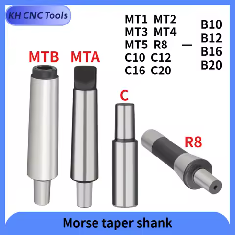 Morse taper shank MT1 MT2 MT3 MT4 MT5 B10 B16 B18 B22 C10 C12 C16 C20 R8 straight shank drill chuck 