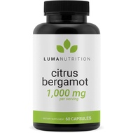 Luma Nutrition Citrus Bergamot 1000mg - Citrus Bergamot Supplement - Made in The USA - Veteran Owned