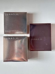現貨 日本 LUNASOL AIRY LUCENT POWDER 輕透亮澤蜜粉 散粉 碎粉 01 Light 15g / LUNASOL SEAMLESS CONCEALING COMPACT 光澤無
