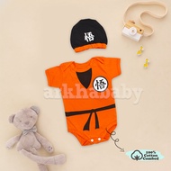 Baju bayi jumper bayi Goku / jumpsuit baby Goku