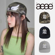 Korea Korea AEAE Hat Embroidered Wings Letter Baseball Cap Casual All-Match INS Sun Hat