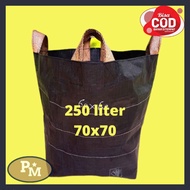 Planter Bag 250 Liter/ 70x70 Large Plant Pot 250 Tabulampot for Large Durian Plants