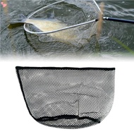 Firm Construction Large Pocket Fishing Net Spacious Rubber Sticking Fish Net Quick Drying Delicate W