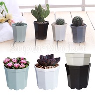 7*7cm Mini Plastic Flower Pots / Home Balcony  Succulent Succulent Flower Pot / Office Mini Flowerpot Desktop Flower Pot / Unbreakable Plastic Nursery Pots for Succulent plants