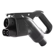 400V 200A CCS1 DC Outlet Ev Charger Female Plug CCS1 Charge Head American Javelin Head Ev Charger Bl