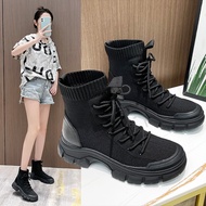 KY/16 Dr. Martens Boots Female British Style2023New FashioninsAnkle Boots Spring and Autumn Boots Skinny Socks Boots Mak