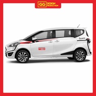 Toyota sienta car cutting sticker | Sienta | Toyota sienta | Sienta accessories | Car exterior | Toy