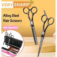 Stainless Steel Barber Scissors Hair Cutting & Thinning Shears Barber And Salon Hairdressing Tools