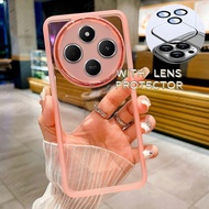 Casing For Xiaomi Redmi 14C 13C Redmi14C Redmi13C Red mi 4G 5G Square Plated Phone Case Fashion Coup