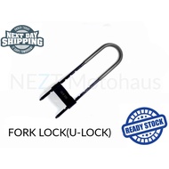 Motorcycle U-Lock Fork Lock Anti-Theft