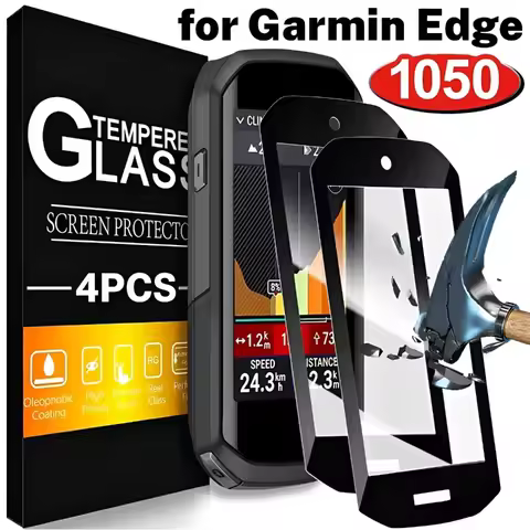 3D Curved Tempered Glass for Garmin Edge 1050 Screen Protector Anti-Scratch Protective Film Hardness