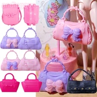 ANDIN Doll Handbag, 5 Styles Plastic 1/6 Doll Accessories,  Fashion Doll Purse Accessories Doll Acce