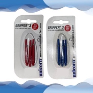 Unicorn Gripper 4 Ring Grip Dart Stems / Shafts - Blue / Ultra Short 2