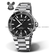 ORIS 0173377304154-0782405PEB Men's Watch Aquis Date Automatic 43.50mm SS Bracelet Black *Original