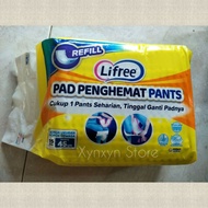 Lifree Diaper Saver Pad Pants /Pants Diaper Pad Refill 15pcs Length 45cm/ 49cm