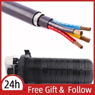 Supergoodsales Large Capacity IP68 Fiber Optic Splice Enclosure for Cable Connection and  with Adjus