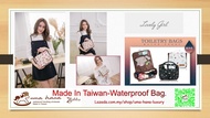 Uma Hana Cosmetic Bag - Toiletries Bags - Makeup Bags Waterproof Bags - 盥洗包