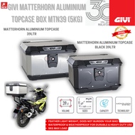 GIVI MATTERHORN TOPCASE BOX ALUMINIUM 39L MOTORCYCLE BOX ULTIMO 37L-GIVI BOX ALUMINIUM 39L Original 