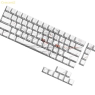 Crescent2 Ergonomic Keycaps Mechanical Keyboards PBT Keycaps for 61 67 68 Keyboards