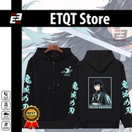 HOT Jacket Anime Demon Slayer Muichiro Tokito Zipper Pullover Hoodie | ETQT STORE